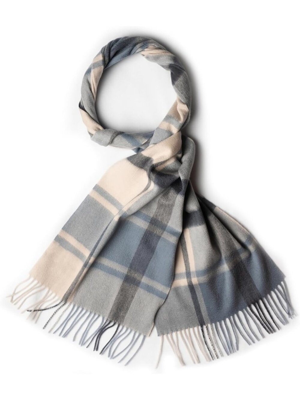 Luxurious 100% Merino Wool Scarf | Soft Cashmere Feel Unisex Shawl Accessory